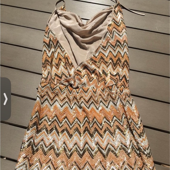 Haute Hippie sequin backless dress - Picture 4 of 5